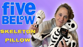 Five Below Skeleton Throw Pillow