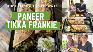 Paneer Tikka Frankie Recipe | Tandoor Frankie|Easy Dinner