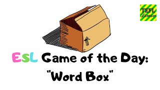 ESL Game of the Day: Word Box