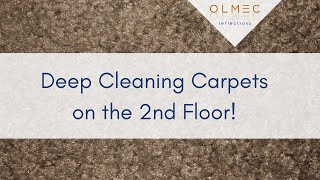 Deep Cleaning Carpets on 2nd Floor