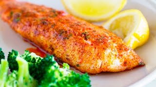 Parmesan Crusted Tilapia