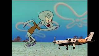 More Recovered Videos Incoming!! Squidward trying to take pizza from Piper PA-46-350 Malibu!!