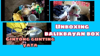 Unboxing balik bayan box / ukay from hongkong