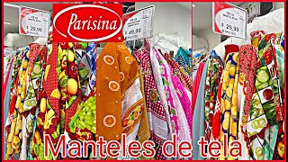 TELAS PARA MANTELES 🌻 DE DIFERENTES ESTAMPADOS 🌸 EN PARISINA ❤️ RECORRIDO 👏