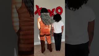 Mother Daughter Loc Length Check #locs #locjourney #microlocs #motherdaughter