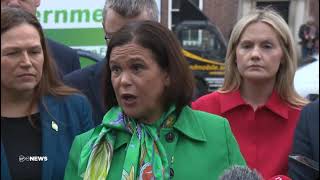 SINN FEIN'S MARY LOU MCDONALD SAYS IT'S TIME FOR CHANGE...THEY HAVEN'T GONE AWAY U KNOW