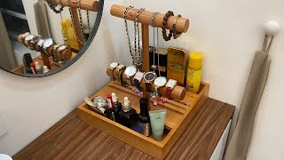 A Small Idea From Wood For My Beloved Wife // Beautiful Watch And Jewelry Display Tower