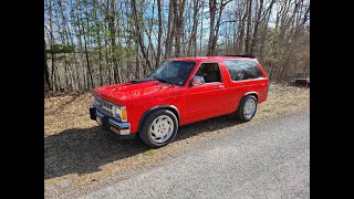 Update on the S10 Blazer and upcoming projects