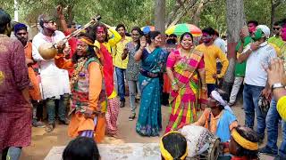 SUNDARI KOMOLA - Traditional Dance at Bolpur - Shantiniketan Basanta Utsav 2019