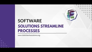 How Software Solutions Streamline Your Business Processes