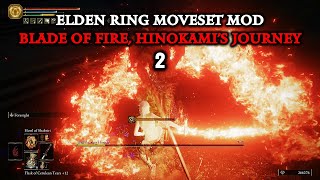 Elden Ring Moveset Mod Katana of Fire, Hinokami Boss Fights (Dex Scaling A / Fai Scaling B) 02