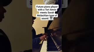 This is what a black piano player really sounds like if it was Tori Amos to Sarah McLachlan. 🎹