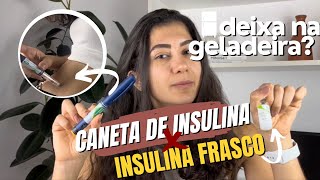 Precisa deixar a INSULINA na geladeira? Como aplicar a INSULINA do jeito CERTO!!! Qual dói mais?