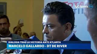 Conferencia De Prensa Marcelo Gallardo River 4 1 Atlanta  Cuartos De Final Copa Argentina