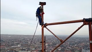 МСК ПРОМТЕХАЛЬП ☎️+74956418848🧗‍♀️ УСЛУГИ АЛЬПИНИСТОВ ПО ВЫСОТНОМУ ДЕМОНТАЖУ МАЧТ ИЗ МЕТАЛЛА🗼