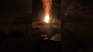 Throwing An Axe Can In A Fire!! 🔥🔥