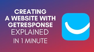 How To Create A Website With GetResponse (2025)