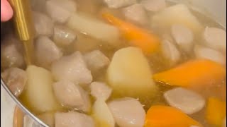 The easy way to cook noodles soup or hot pot #cooking #soup #noodles #hotpot