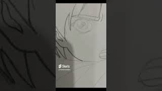 Drawing Eren Yeager#shorts #erenyeager #aot