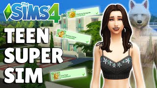 I Forced My Teen Sim To Cause Chaos | Super Sim Series 6