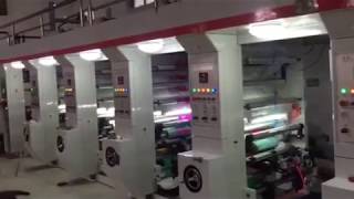 computerized rotogravure printing machine