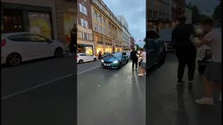 BMW M2 Does Burnout Down Sloane St #shorts #burnout