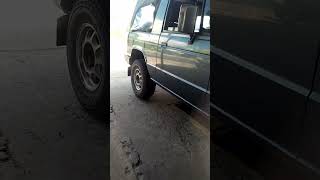 wheel alignment of pajero(twodoors)