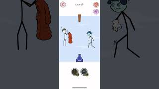 Theif robber level 17 #gaming #savehim #stickman  #drawtosave #theifthand #theiftpuzzel