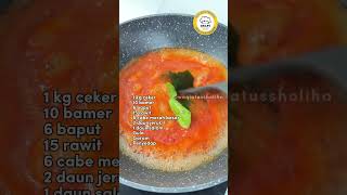 RESEP CEKER KUAH PEDAS alat masak idealife