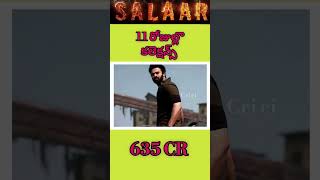 Salaar 11th Day collections