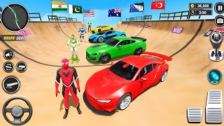 "Unbelievable Super Hero GT Car Stunts | High-Speed Racing Mayhem!"