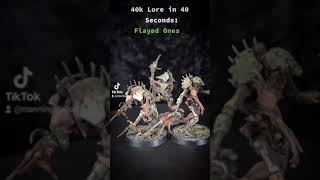 40k Lore in 40 Seconds: Necron Flayed Ones