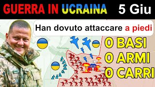 5 Giu: A MINUTI DALL'ATTACCO, Ucraini INCENDIANO Equipaggiamento Russo | Guerra in Ucraina Spiegata