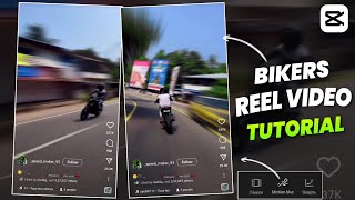 TRENDING BIKE REELS VIDEO EDITING | MOTION BLUR EDIT IN CAPCUT  | INSTAGRAM REELS TRENDING TUTORIAL