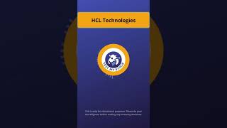 5 Insights on HCL technologies | Stock Market for Beginners | Audio-Visual Report | Test My Stock