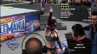 WWE 2K18 Asuka vs Alexa Bliss title match