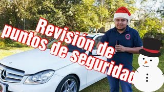 Revisión puntos de seguridad Mercedes Benz