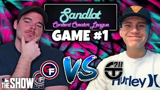 The Sandlot League Game 1 vs Tyguy711 | MLB The Show 20