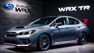 First Look: 2025 Subaru WRX TR – Performance Redefined!