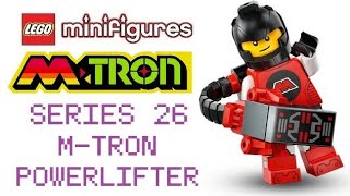 Lego Minifigures Series 26 Space M-Tron Powerlifter Review