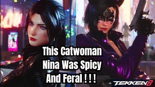 Tekken 8 Nina - This Spicy Catwoman Nina Was Showing CLAWS! (Online Matches)