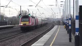 LNER HST goes north to retire at Sandy 18.12.19