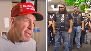 Burly Bikers Storm Town Looking For Bullied Veteran, The Reason Why Will Make You Cry!