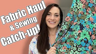 A *HUGE* fabric haul and sewing catch up! | Plans and makes from August '23