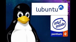 Demonstrating Lubuntu 18.04 LTS on my first full time Linux Box from 2003