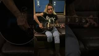 Morgan Wade - Crossing State Lines (Acoustic on the Bus) #Shorts