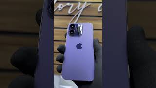 Troca do Vidro Traseiro iPhone 14 Pro Roxo (Via Sedex) #applerepair #iphone14promax