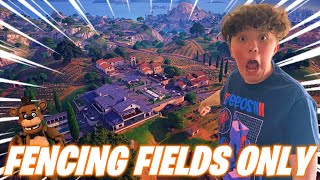 🍩LIVE Fortnite SQUADS FANS LANDING AT FENCING FIELDS ONLY + CREATIVE AND CUSTOMS