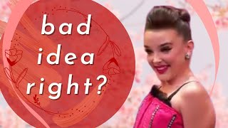 bad idea right? X Welcome To My Life | Dance Moms Audioswap