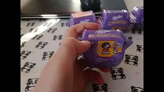 Otwieram 4 Milka secret box (Milka secrety Milka secret boxów 😂😂)